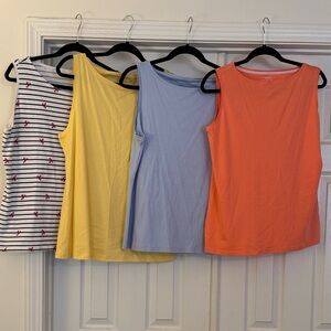 Talbots XL Sleeveless Tops in Vibrant Hues
